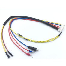 Custom terminal machine wire harness cable assembly